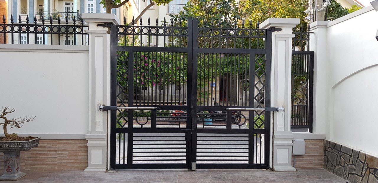 Chọn motor cổng Faac cánh tay đòn 412 cho cửa cổng ngôi nhà