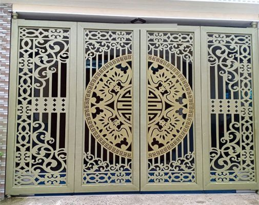 mẫu cổng sắt cnc đẹp 2021 5