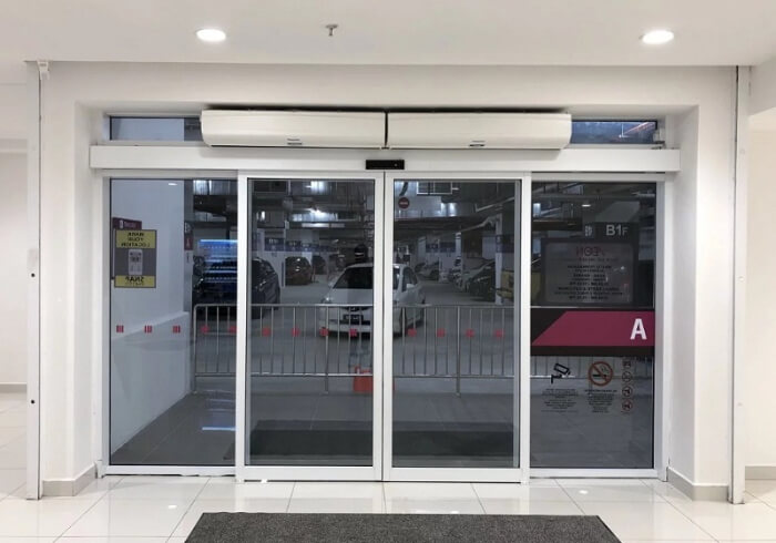 Cửa tự động phù hợp mọi công trình quy mô lớn