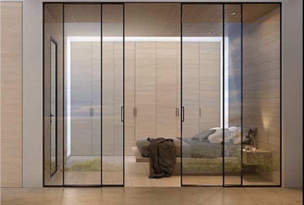 Mẫu cửa tự động trường tồn theo thời gian