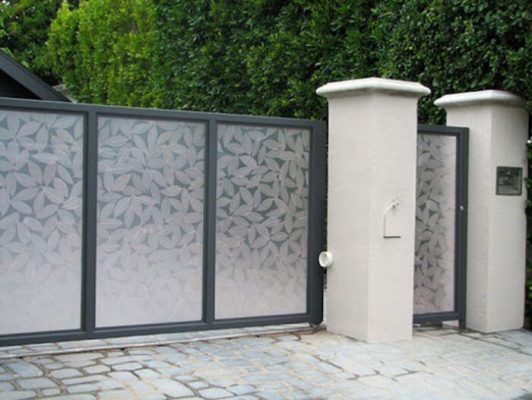 Cổng trượt lùa sự lựa chọn của nhiều công trình