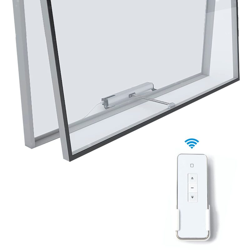 Cửa sổ điện là cửa sổ được trang bị động cơ đóng mở bằng điện