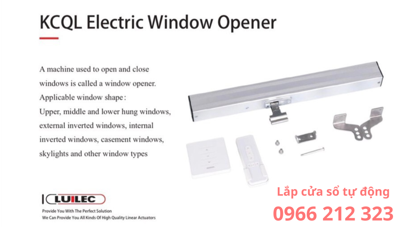 Cửa sổ tự động KCQL chất lượng bền bỉ, giá chỉ 2,8 triệu/bộ