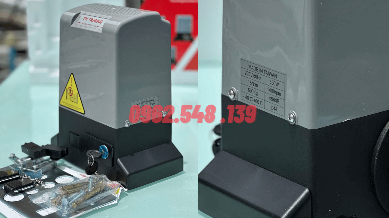 Dòng motor YH tải trọng thấp được tích thêm cảm biến mưa đối với motor cửa sổ