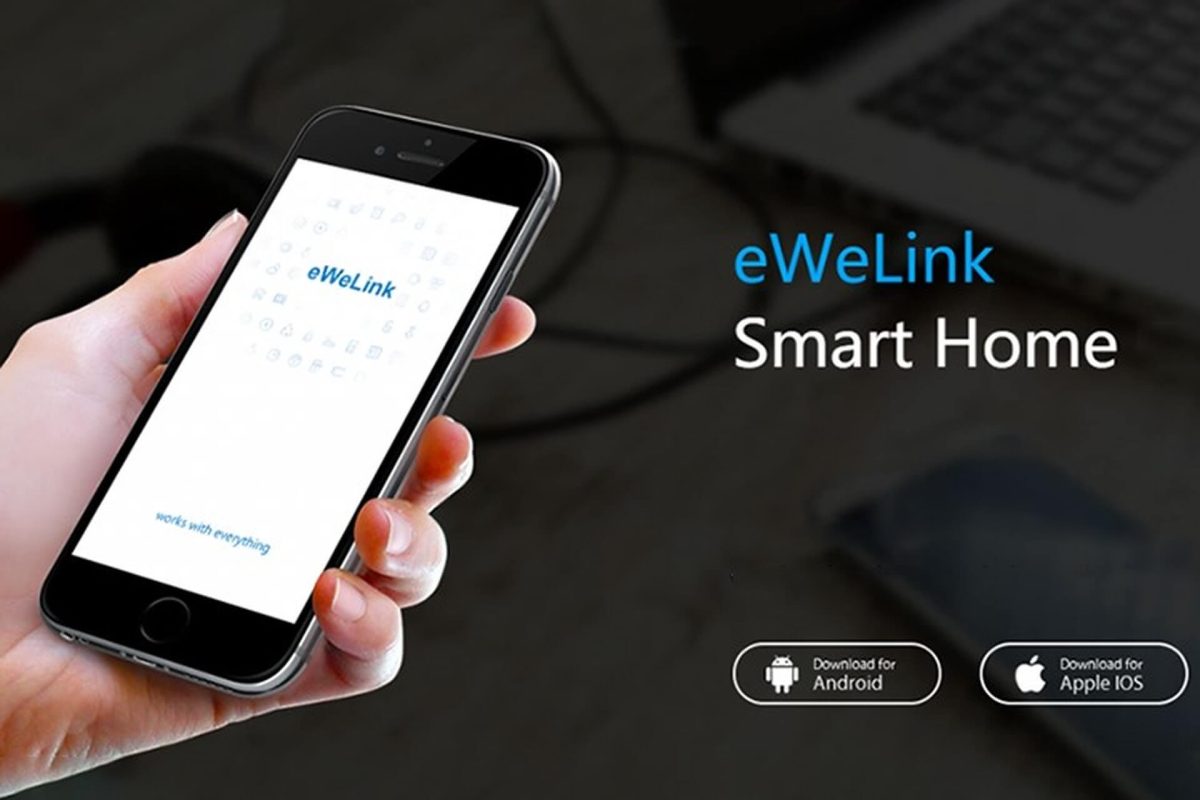 bộ điều khiển từ xa bằng điện thoại Ewelink