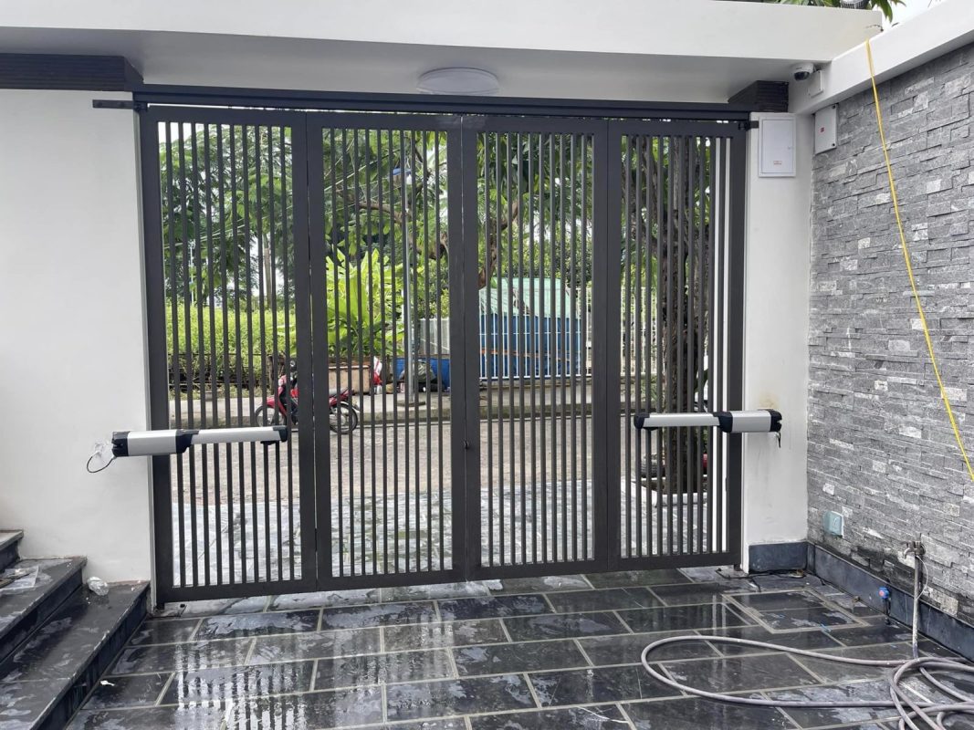 ưu điểm lắp đặt cổng cánh tay đòn