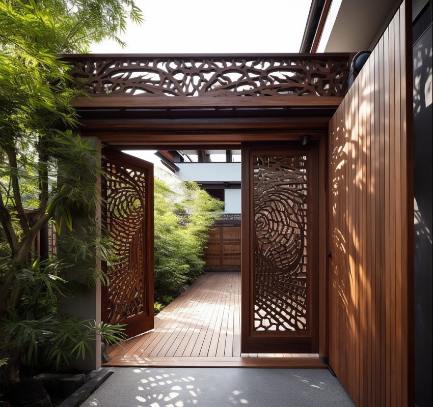 Cổng âm sàn tự động